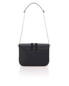 Bellora schwarze Lederhandtasche - 24 x 9 x 18 cm