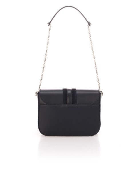 Bellora schwarze Lederhandtasche - 24 x 9 x 18 cm