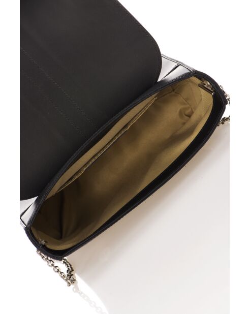 Bellora schwarze Lederhandtasche - 24 x 9 x 18 cm