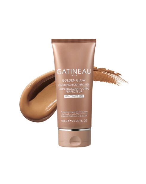 Bronceador corporal perfeccionador ligero y medio Golden Glow, 150 ml