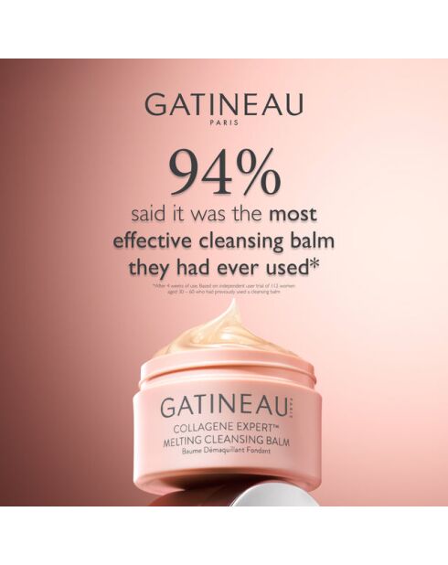Baume nettoyant fondant expert au collagène - 100 ml