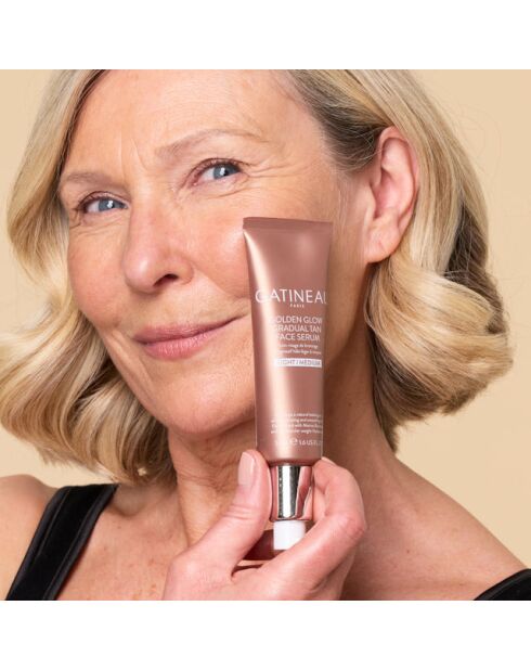 Golden Glow Light/Medium Gesichtsserum, 50 ml