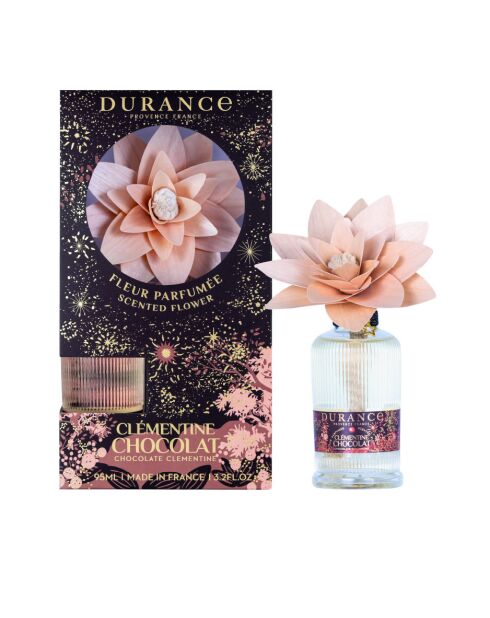 Fleur Parfumée en Bois Clémentine Chocolat Noël - 95ml