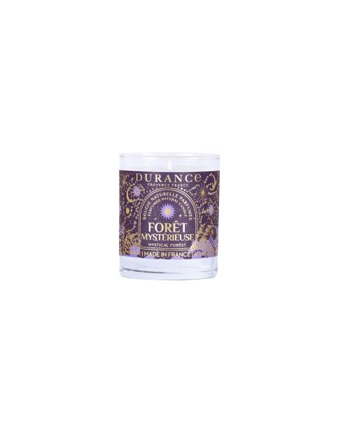 Bougie Naturelle Parfumée Forêt Mystérieuse Noël - 180g