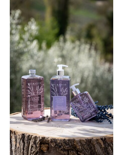 Savon de Marseille liquide à l'huile essentielle de lavande - 300ml