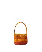Pochette Ondine safran rouille jaune