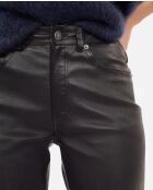 Schwarze Lederhose