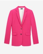 Veste costume 2 boutons pink