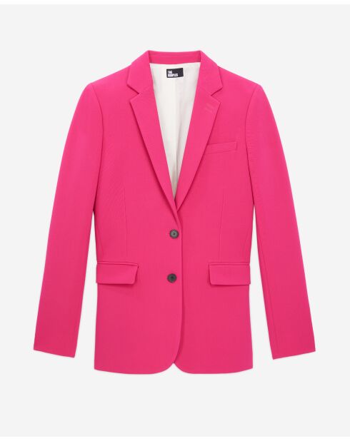 Veste costume 2 boutons pink
