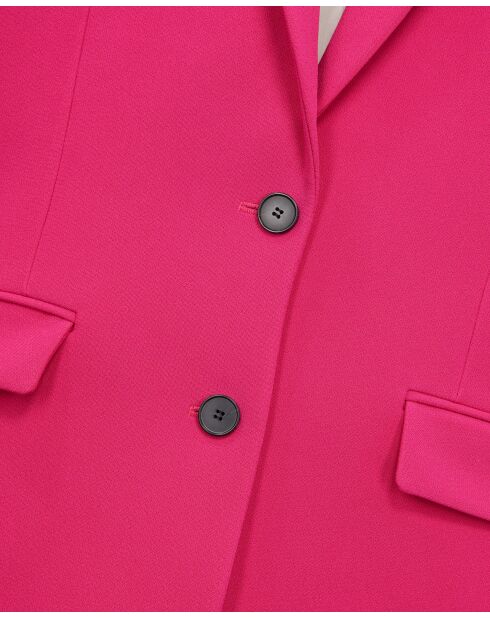 Veste costume 2 boutons pink