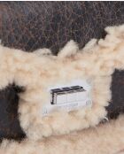 Sac emily small en shearling brown
