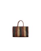 Sac à main Lya mocha noir the