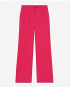Pantaloni dritti rosa