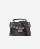Sac New nano denim black washed