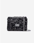 Sac emily small à sequins black