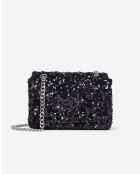 Sac emily small à sequins black