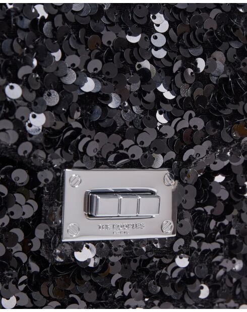 Sac emily small à sequins black