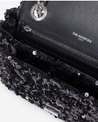 Sac emily small à sequins black