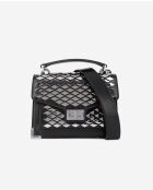 Emily kleine Ledertasche mit schwarzen Nieten