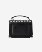 Emily kleine Ledertasche mit schwarzen Nieten