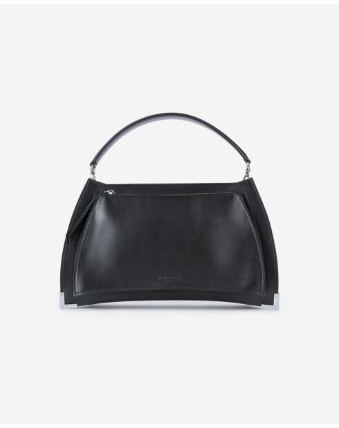 Sac en cuir lisse black