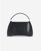 Sac en cuir lisse black