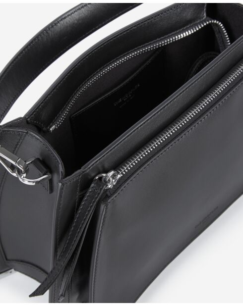 Sac en cuir lisse black