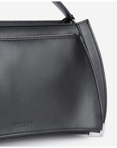 Sac en cuir lisse black