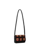 Bandolera Selene negra oxidada y marrón té