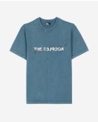 Was ist? Kurzarm-T-Shirt Studs Dunkelblau
