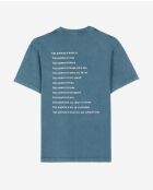 Was ist? Kurzarm-T-Shirt Studs Dunkelblau