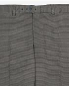 Pantalon de cosutme droit avec ceinture brown