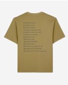 Was ist? kurzärmliges T-Shirt oliv