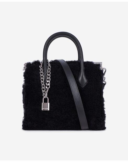 Sac ming medium en sherling black