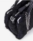 Sac ming medium en sherling black