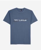 Was ist? Kurzarm-T-Shirt Dunkelblau/Dunkelblau