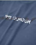 Was ist? Kurzarm-T-Shirt Dunkelblau/Dunkelblau