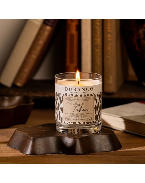 Bougie Naturelle Parfumée anti-odeurs de Tabac - 180g