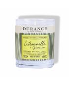 Bougie Naturelle Parfumée Citronnelle & Géranium - 180g