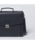 Porte-document en cuir Rodin noir - 41x12x31 cm