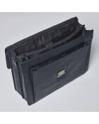 Porte-document en cuir Rodin noir - 41x12x31 cm