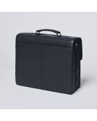 Porte-document en cuir Rodin noir - 41x12x31 cm