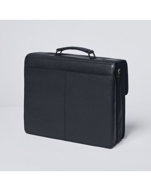 Porte-document en cuir Rodin noir - 41x12x31 cm
