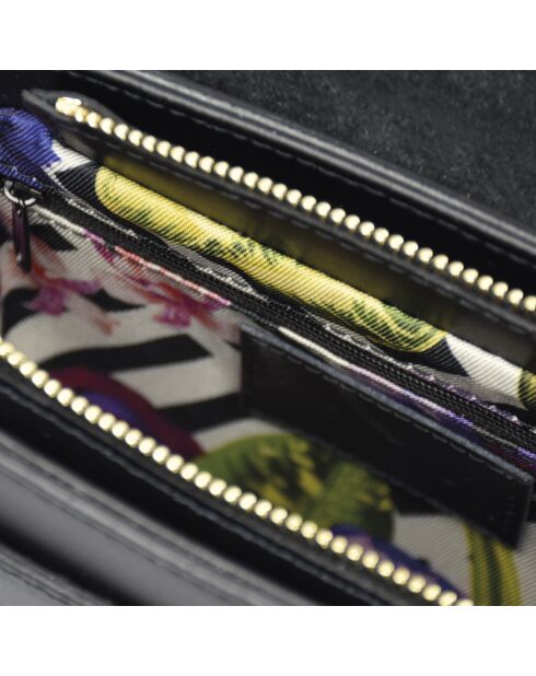 Montaigne schwarze Lederhandtasche - 31x15x26 cm