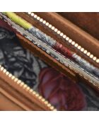 Montaigne Handtasche aus cognacfarbenem Leder - 31x15x26 cm