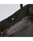 Rivoli schwarze Lederhandtasche - 45x15x30 cm