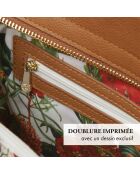 Borsa Madison in pelle cognac - 30x40x15 cm