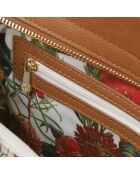 Borsa Madison in pelle cognac - 30x40x15 cm