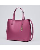 Rivoli Handtasche aus rosafarbenem Leder - 45x15x30 cm