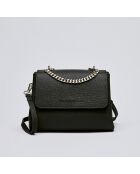 Cremieux schwarze Lederhandtasche - 24x8x18 cm
